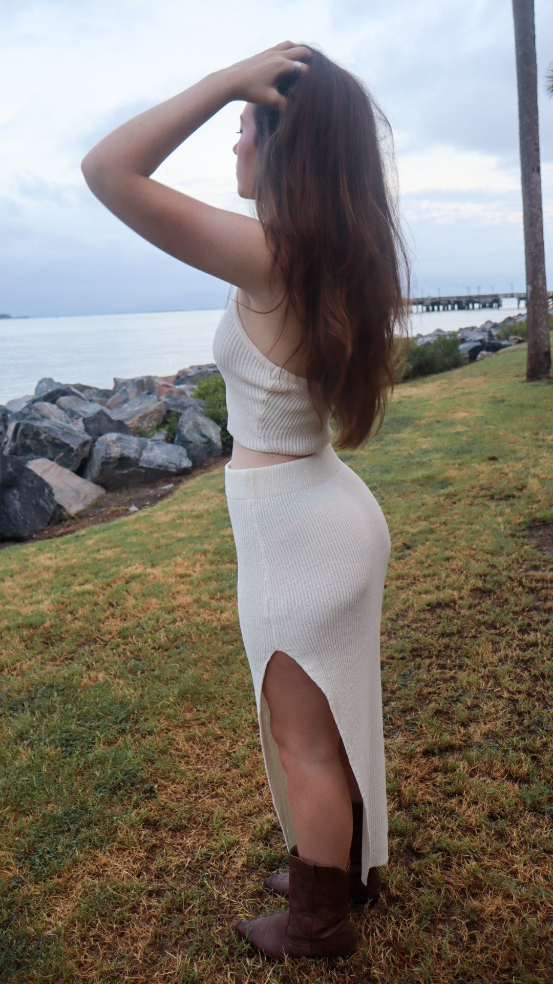 Parker Cream Knit Set