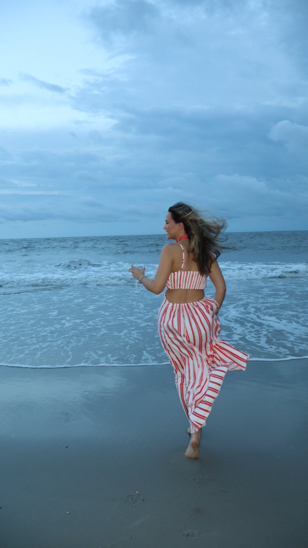 Isabella Stripe Maxi