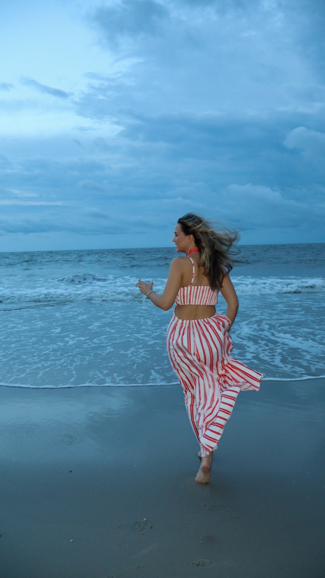 Isabella Stripe Maxi