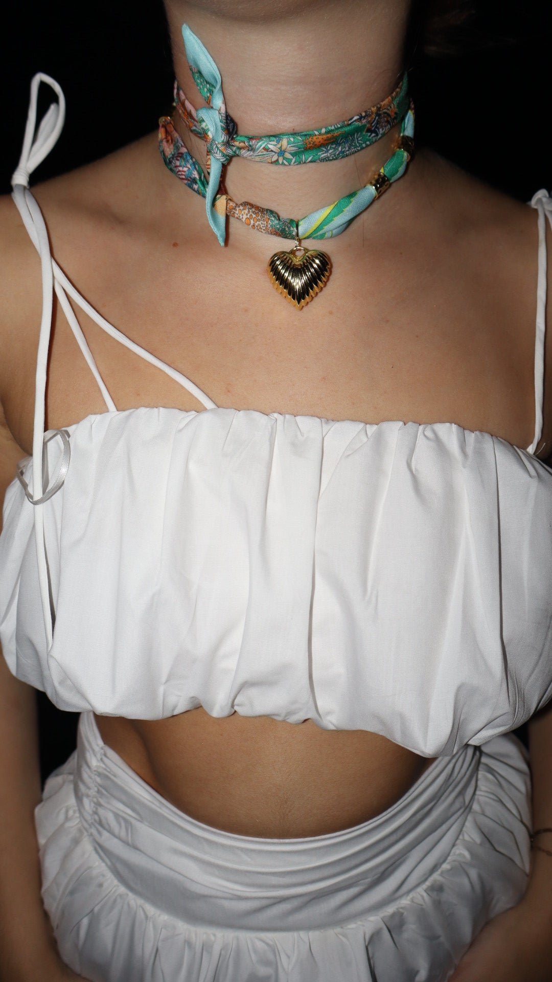 Tahiti Scarf Necklace