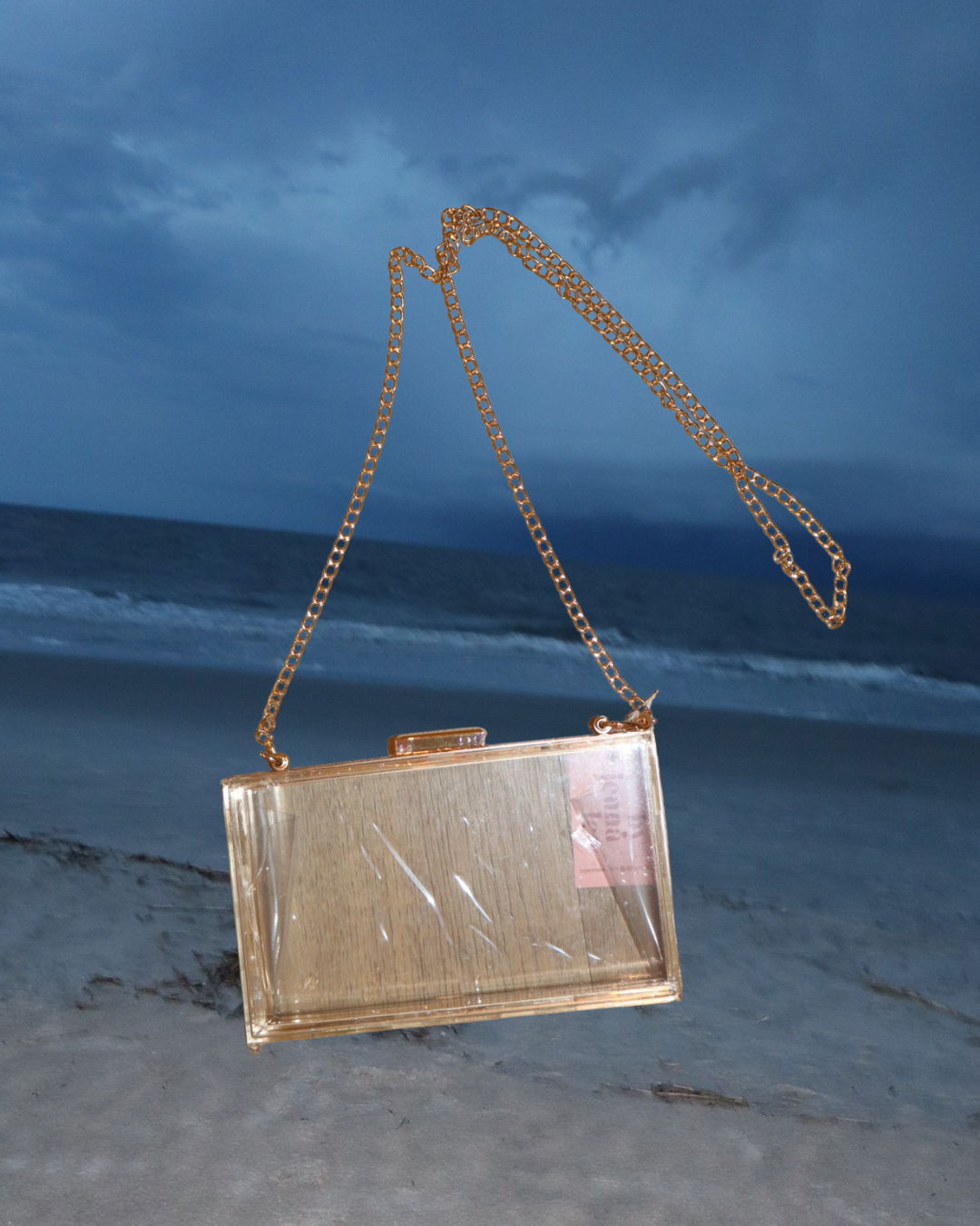 Clear Acrylic Game-Day Clutch