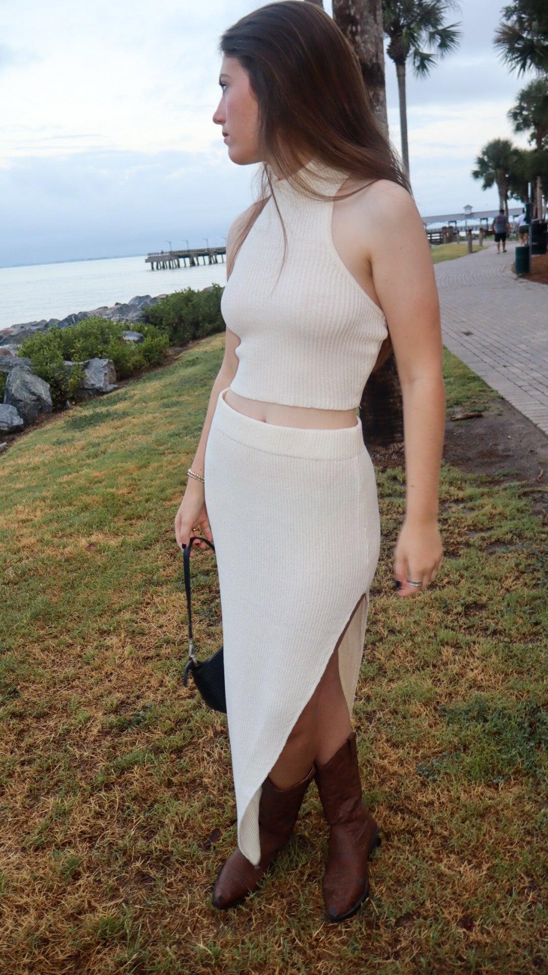 Parker Cream Knit Set