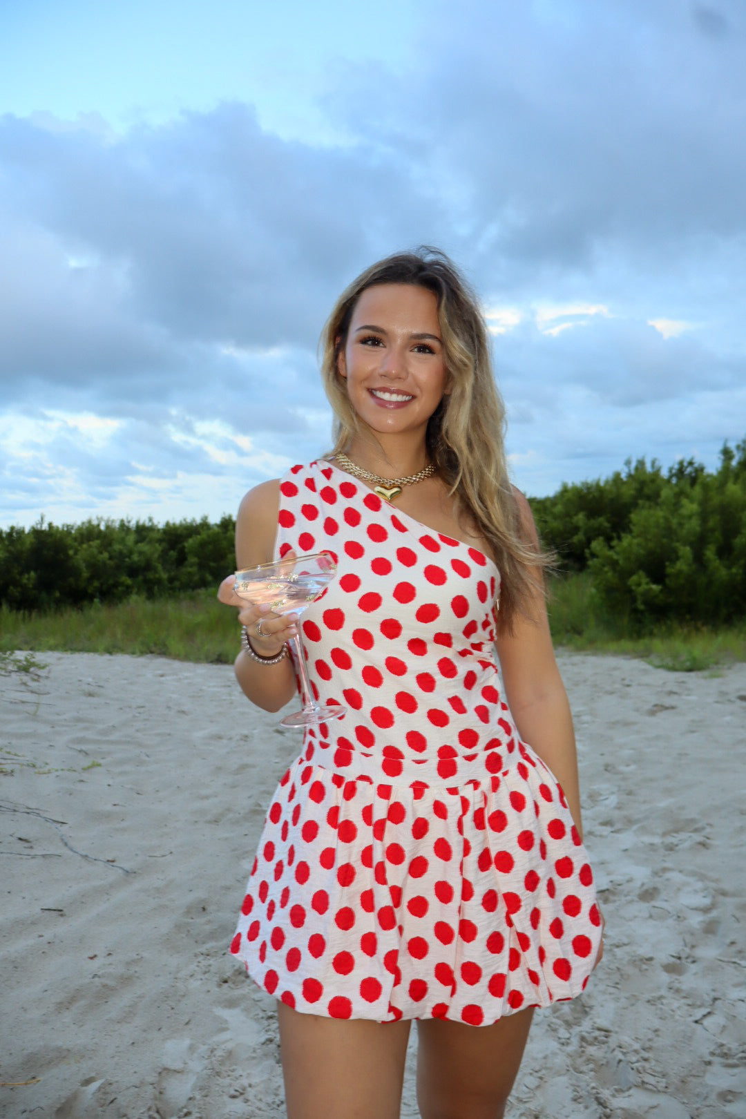 Vivi Polka Dot Mini Dress