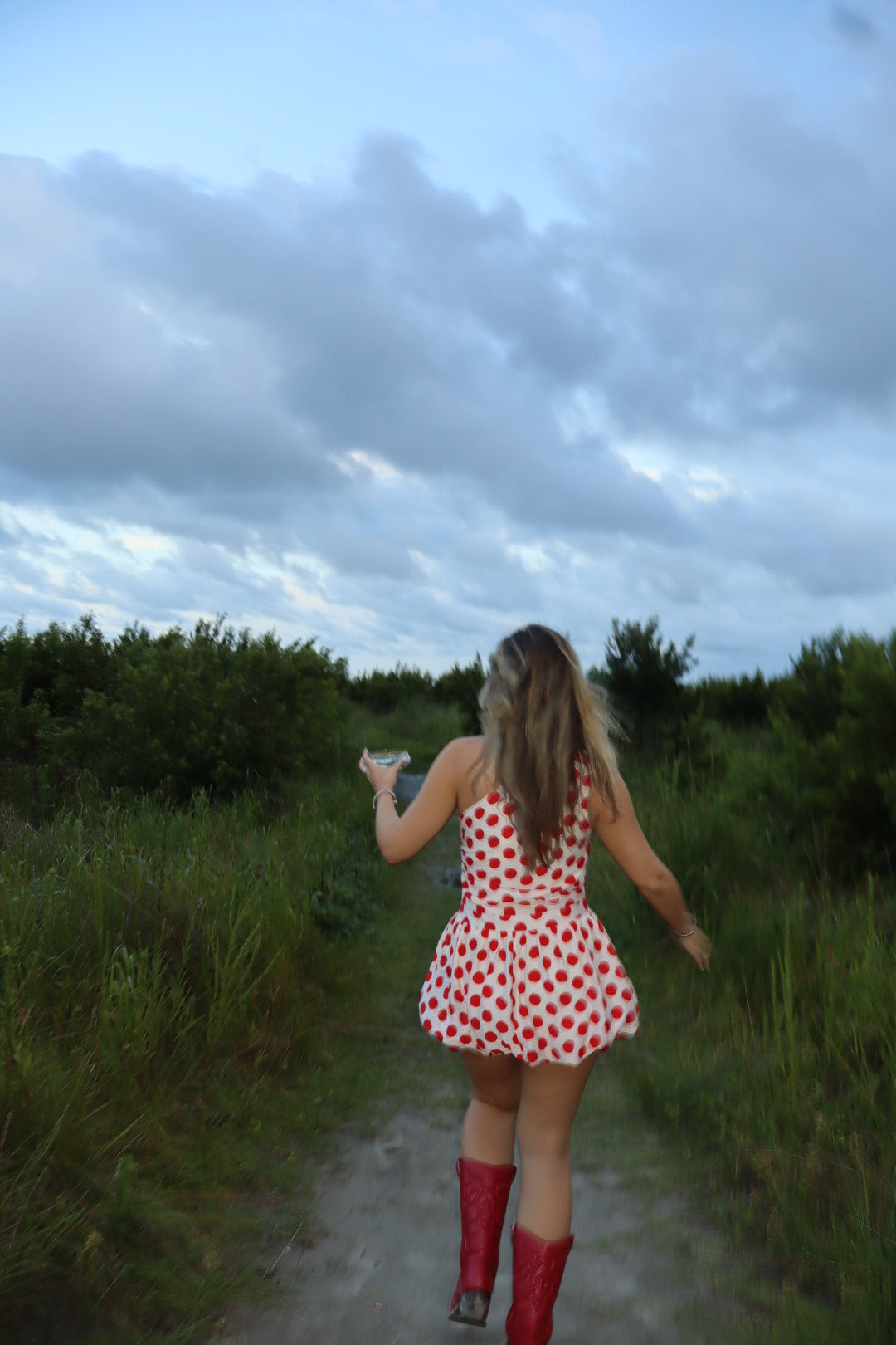 Vivi Polka Dot Mini Dress