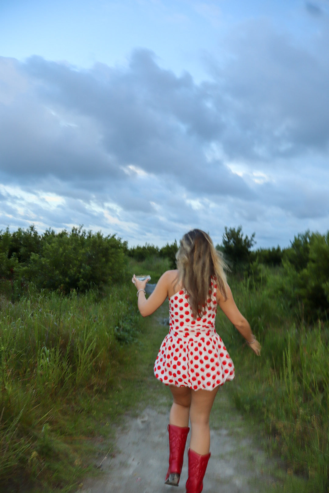 Vivi Polka Dot Mini Dress