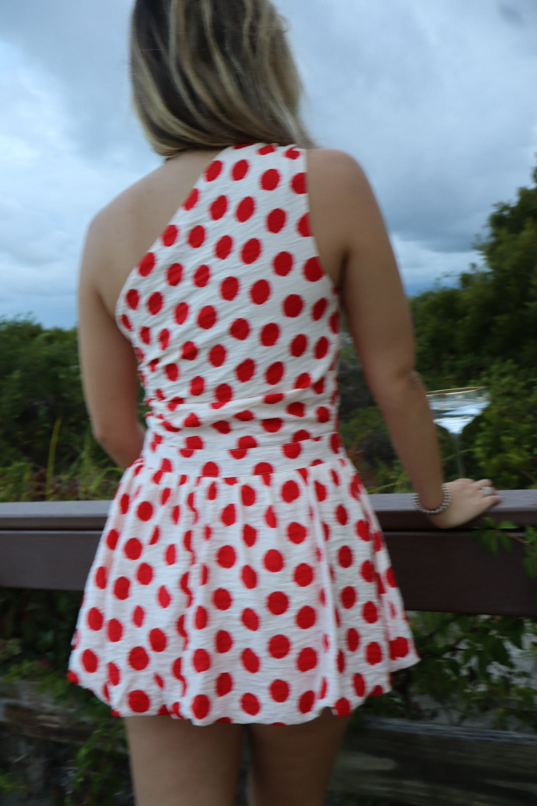 Vivi Polka Dot Mini Dress