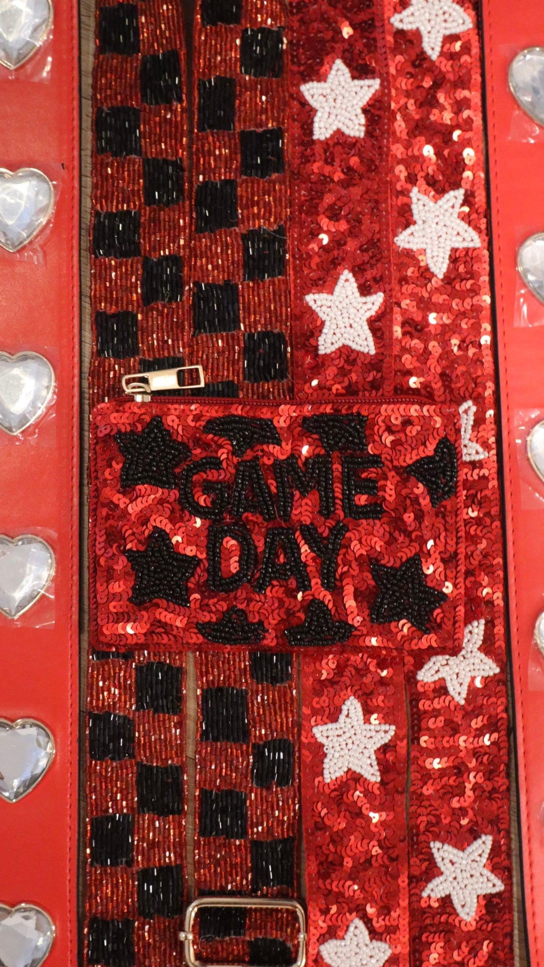 Sports Team Beaded Coin Purse