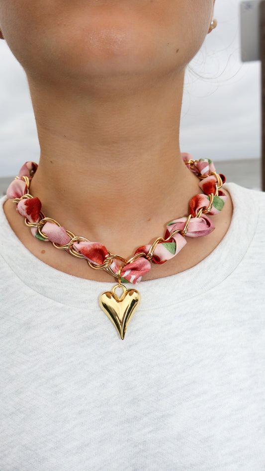 Dora Scarf Chain Necklace