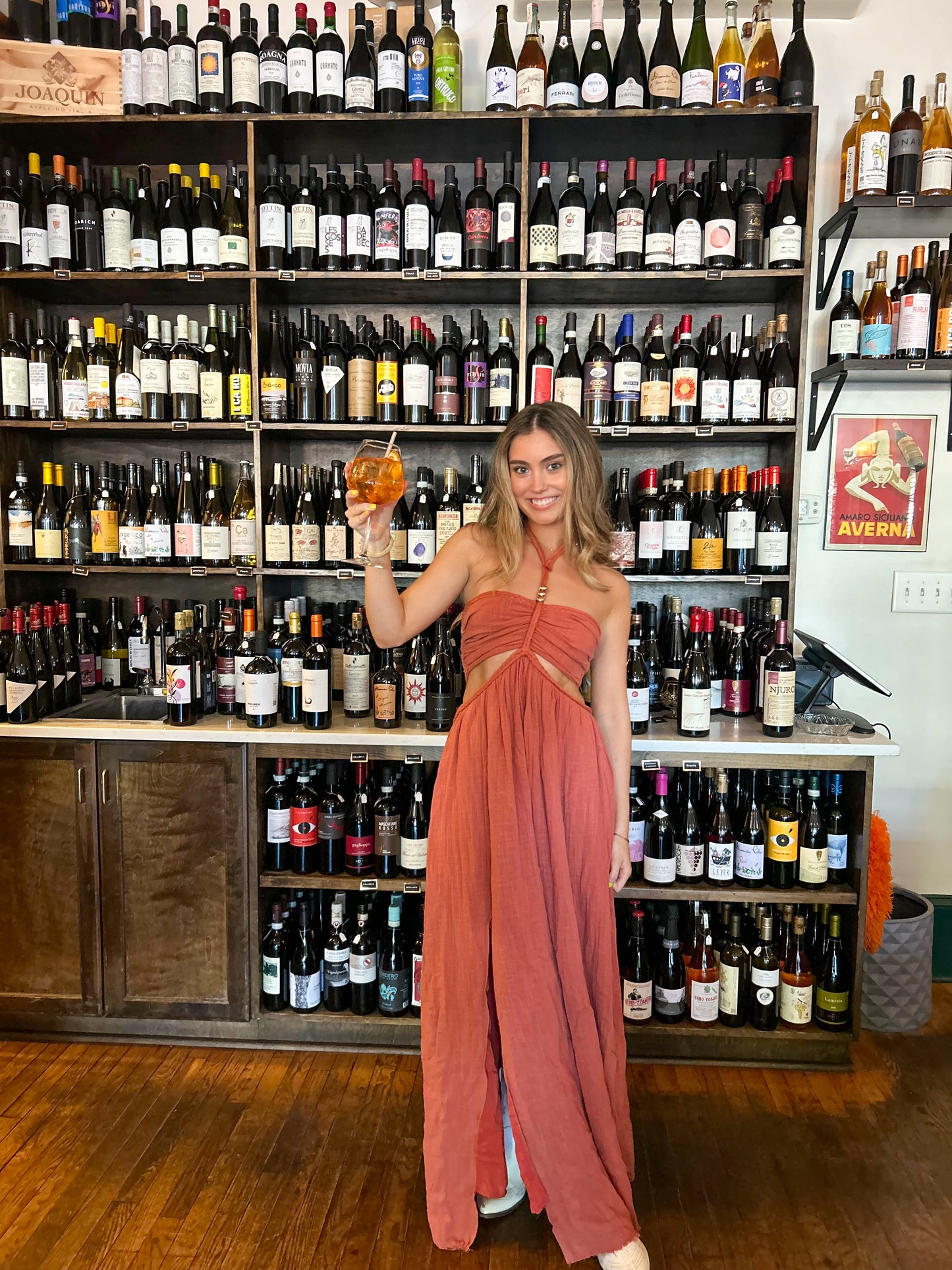 Sunset Terracotta Maxi