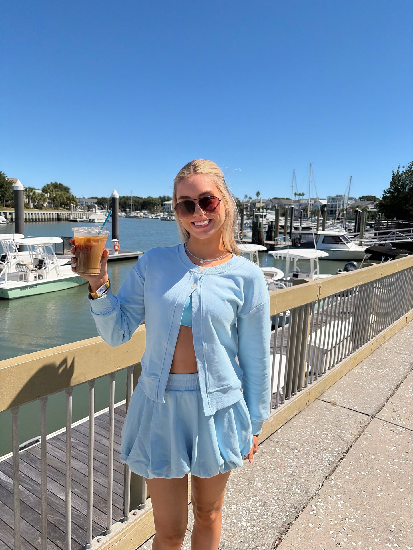Blue Cardigan Set (Cardigan Only)