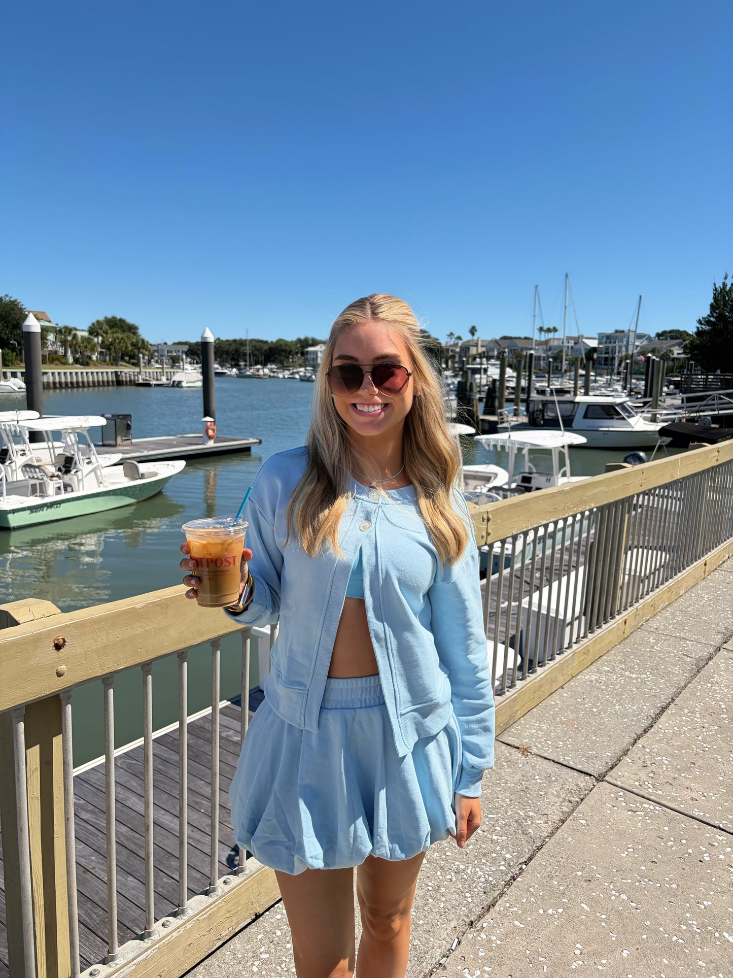Blue Cardigan Set (Cardigan Only)